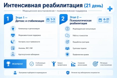 Реабилитация за 21 день в Симеизе